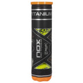 Bote de 4 pelotas de pádel PRO TITANIUM