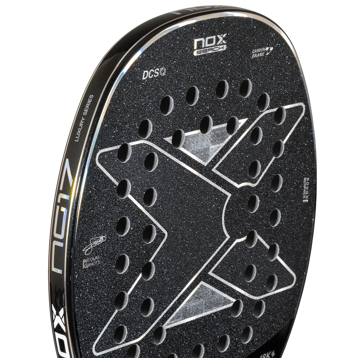 Pala beach tennis NG17 Luxury 2025. La pala de Nico Gianotti