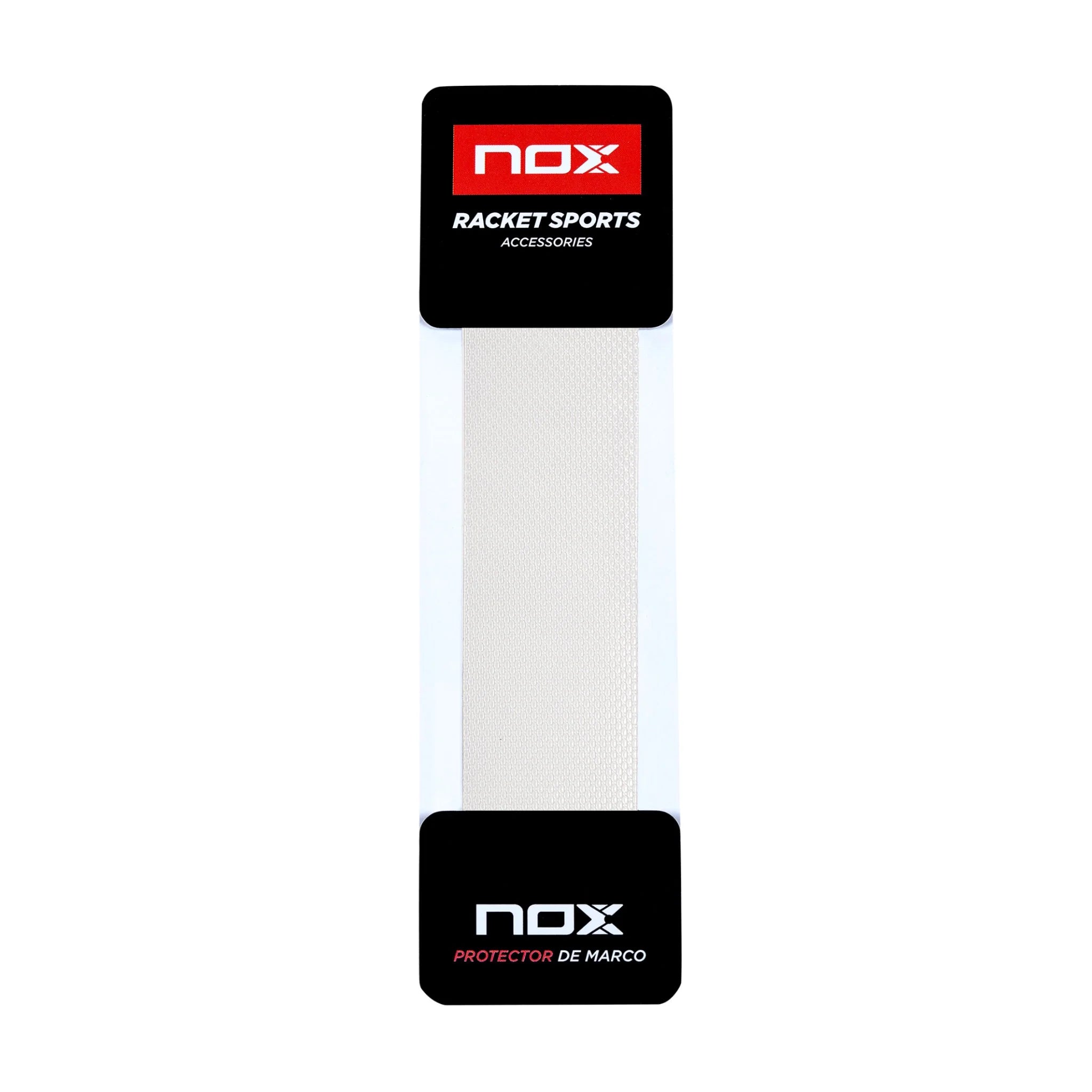 Transparent padel racket protector